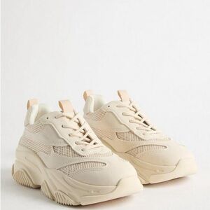 Women's Cream Sneakers
